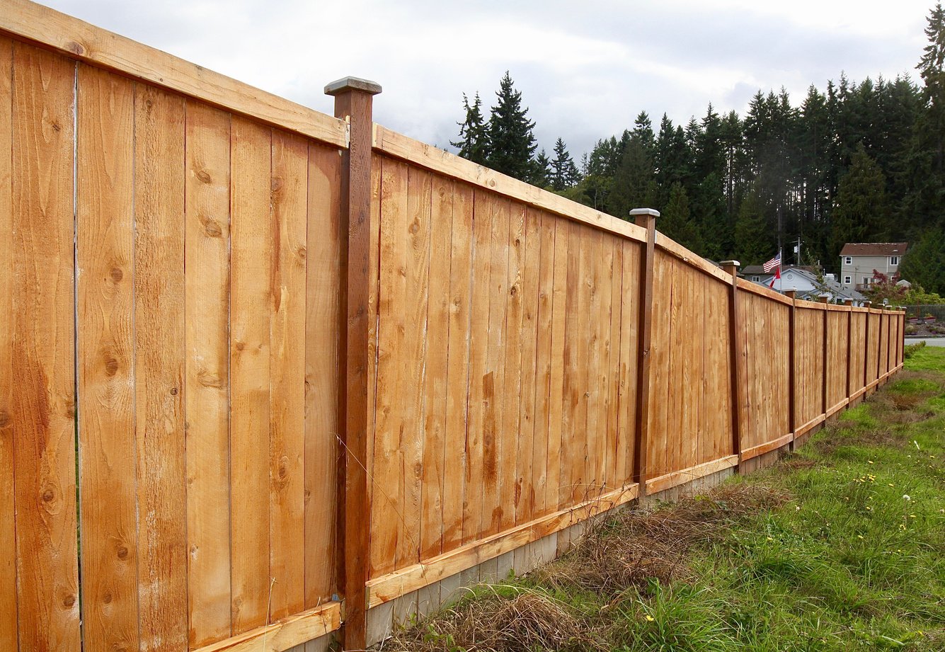 New Cedar Fence